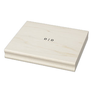 Custom 4" x 5" Rubber Stamp, Ink Pad Color = None Stamp