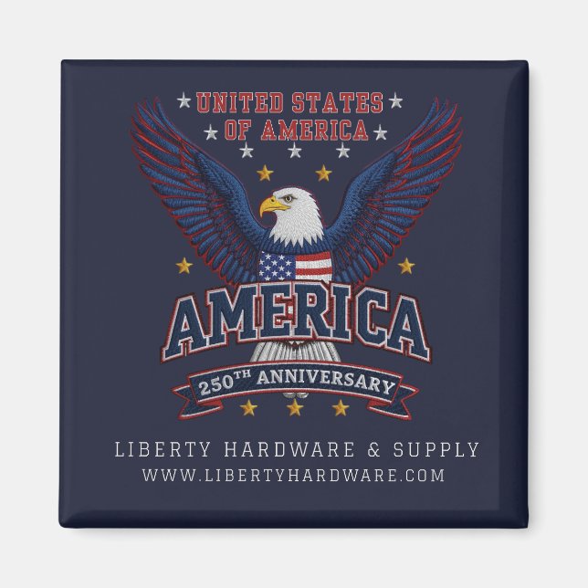 Custom 4th of July Event Buttons Bulk Personalised Magnet (Front)