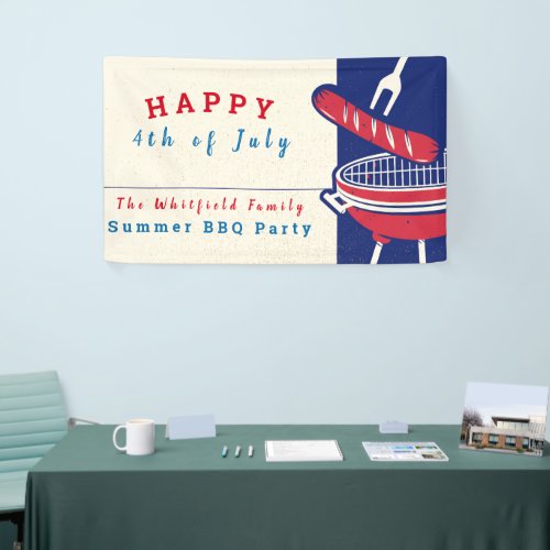 Custom 4th of July Family Summer BBQ