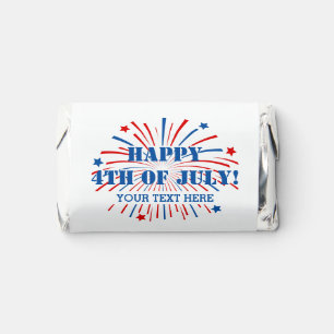 Custom 4th of July Hershey's Miniatures chocolates
