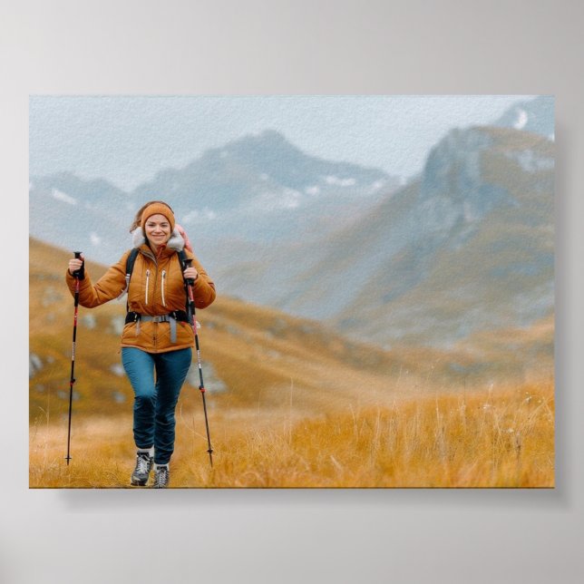 Custom 4x3 Photo Print – Personalized Image Print  (Front)