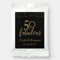 Custom 50 and fabulous 50th birthday PARTY