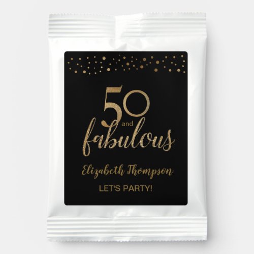 Custom 50 and fabulous 50th birthday PARTY Margarita Drink Mix