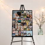 Custom 50 Picture Photo Collage Event Décor Foam Board<br><div class="desc">Turn your favorite photos into a stunning piece of wall art. This custom photo collage poster is the perfect way to tell your story, capturing a lifetime of memories in one beautiful display. With 100% personalization, you can easily upload your own photos and customize the text, fonts, and colors to...</div>