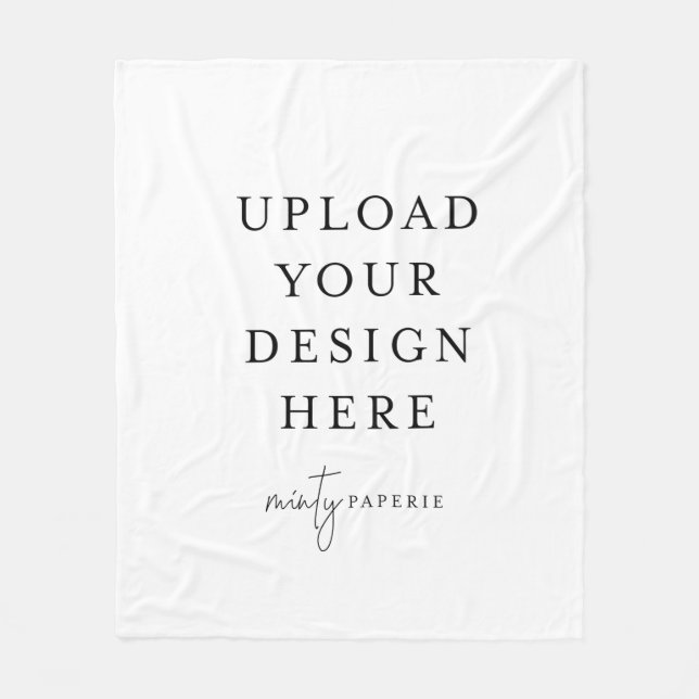 Custom 50" x 60" Fleece Blanket, Medium (Front)