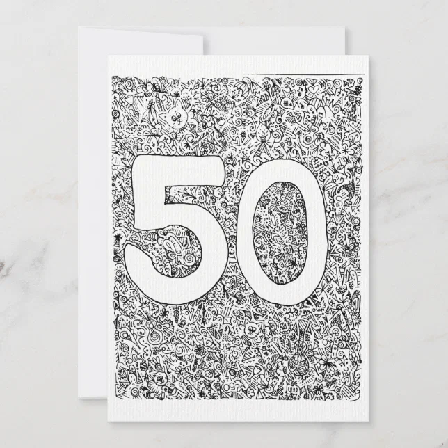 Custom 50th Anniversary Card | Zazzle