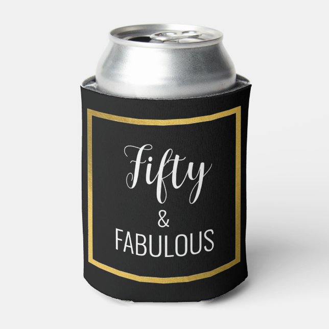 Custom 50th Birthday Cooler (Can Front)