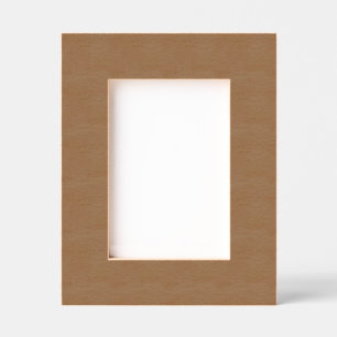 Custom 5" x 7" Portrait, FrameStyle: natural Engraved Frames