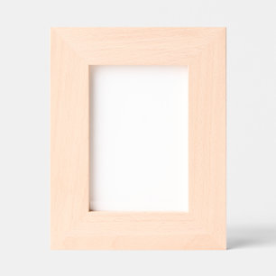 Custom 5" x 7" Portrait, FrameStyle: natural Engraved Frames