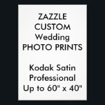 Custom 5" x 7" Professional Photo Prints<br><div class="desc">Custom 5" x 7" Kodak Professional Satin Photo Prints, developed specifically for darkroom printing, Kodak photographic paper is a premium silver-halide paper designed to dramatically enhance colors, while maintaining consistent tonal reproduction. Square, horizontal or vertical, sizes from 6" x 4" up to a giant 60" x 40"! CUSTOM WEDDING PHOTO...</div>