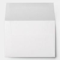 Custom 5x7 Wedding Envelope - Damask Ornament