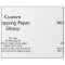 Custom 60' Glossy Wrapping Paper Roll