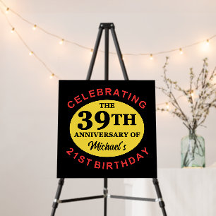 Custom 60th Birthday Humor Foam Board