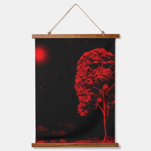 Custom 66 cm x 914 cm Vertical Portrait One Pa Hanging Tapestry