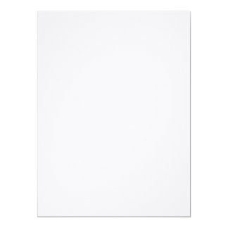 Custom 6.5 x 8.75 Invite Card