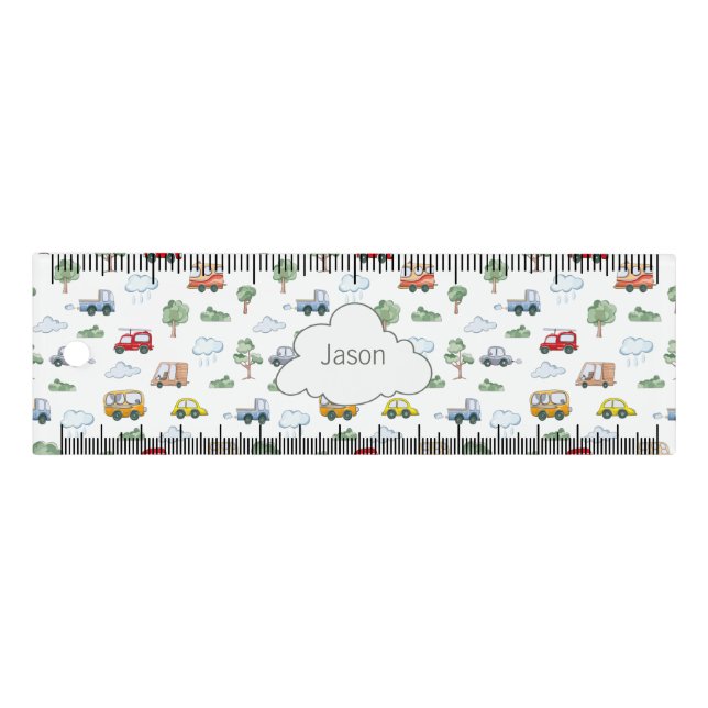 Custom 6 inch Ruler (Front)