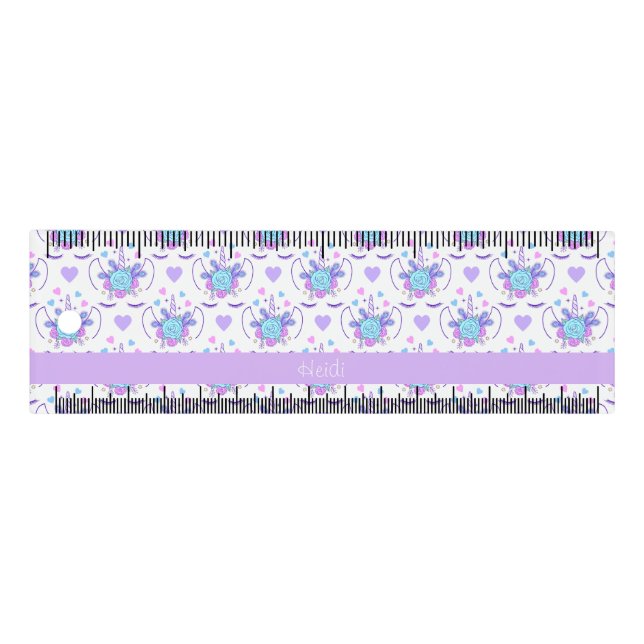 Custom 6 inch Ruler (Front)