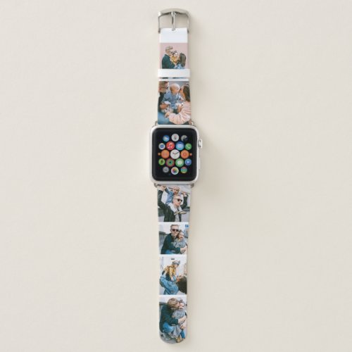 Custom 6 Photo Apple Watch Band