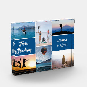 Custom 6 Photo Collage Block - Adventure & Travel