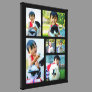 Custom 6 Photo Collage Mosaic Wrapped Canvas