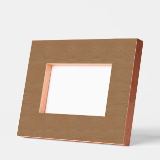 Custom 6" x 4" Landscape, FrameStyle: natural Engraved Frames