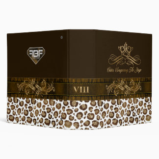 Custom 7- 3 ring binder