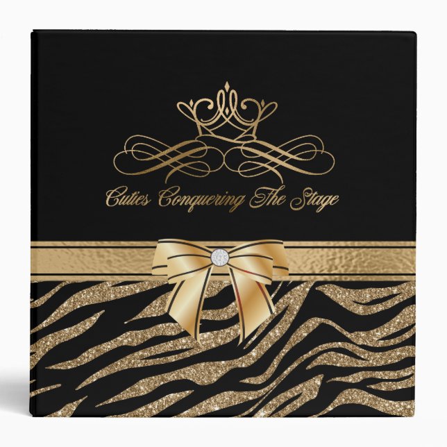 Custom 8- 3 ring binder (Front)