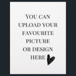 Custom 8.5" x 11" flyer<br><div class="desc">Customise your design in template. After you are done editing,  download your file in a JPG format ( don’t forget to turn on the bleed option ). Upload your design here by clicking on the blue “personalise” button.</div>