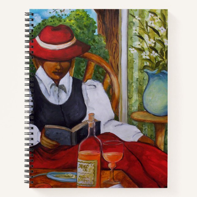 Custom 8.5" x 11" Spiral Notebook (Front)