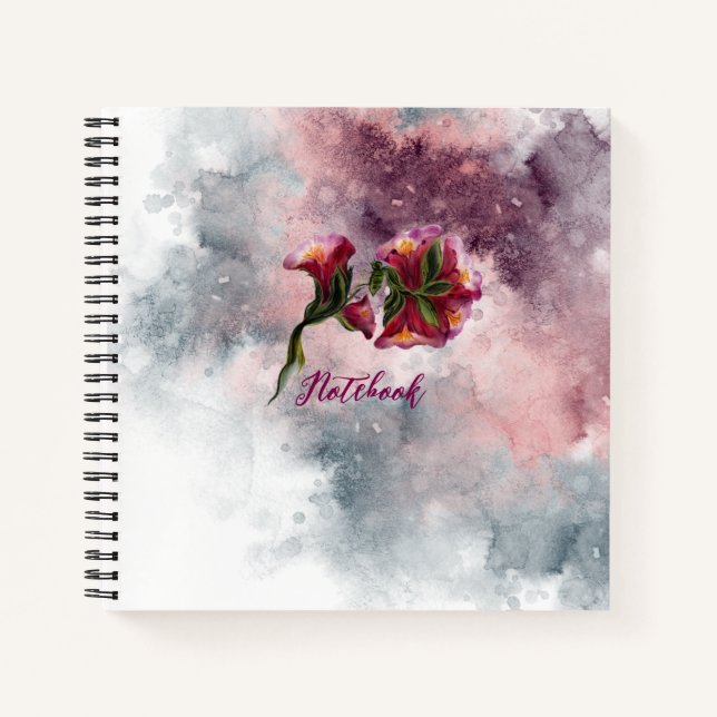 Custom 8.5" x 8.5" Spiral Notebook (Front)