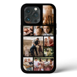 Custom 8 Photo Collage iPhone 13 Pro Case