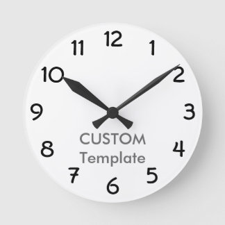 Custom 8" ROUND Wall Clock GARGOYLE B.