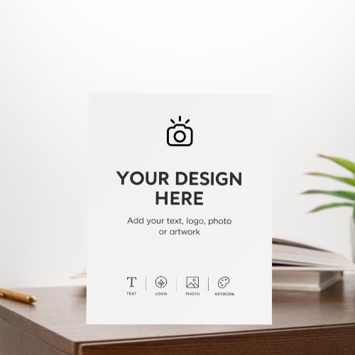 Custom 8" x 10" Foam Core Board