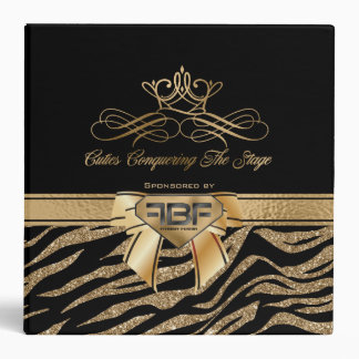 Custom 8a- 3 ring binder