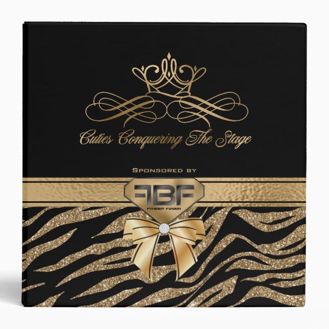 Custom 8b- 3 ring binder (Front)