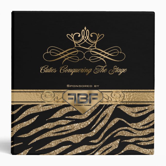 Custom 8d- 3 ring binder (Front)