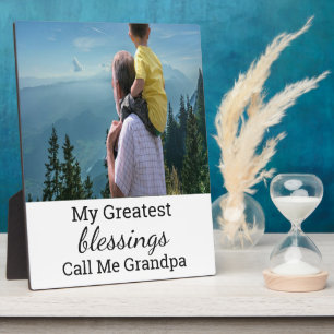 Custom 8X10 Plaque For Grandpa