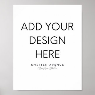 Custom 8x10 Poster (Matte)