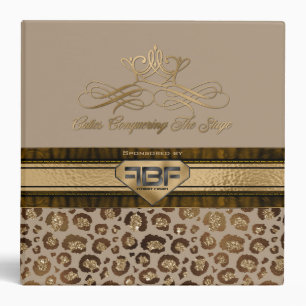 Custom 9- 3 ring binder