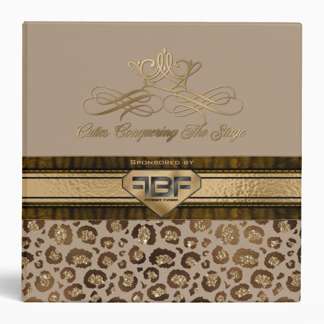 Custom 9- 3 ring binder (Front)