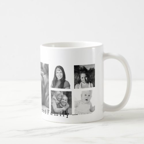 Custom 9 Instagram Photo Collage Coffee Mug