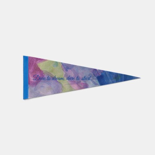 Custom 9 x 24 Sports Pennant Pennant Pennant Flag