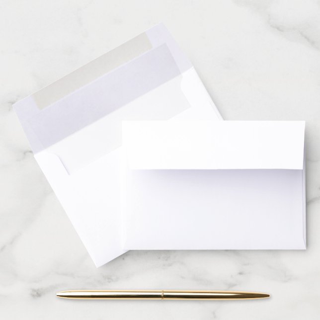 Custom A1 Envelope Liner for Invitations (Desk)