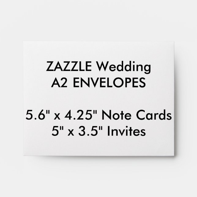 Custom A2 Envelopes 5.6" x 4.25" Note Cards (Front)