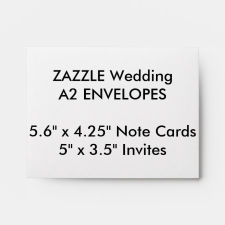 Custom A2 Envelopes 5.6" X 4.25" Note Cards