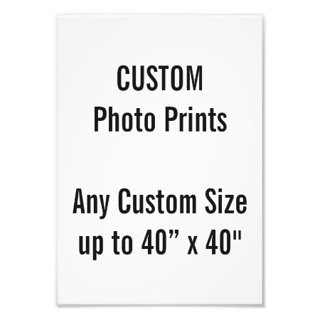 Custom A4 Photo Print Uk Frame Size