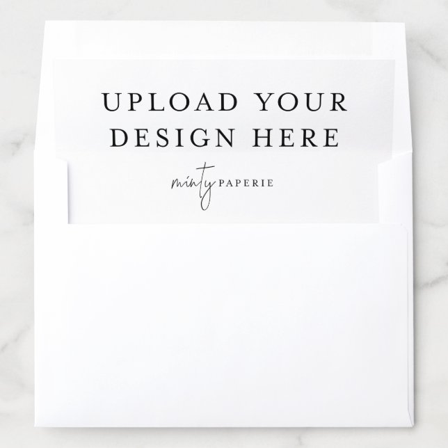 Custom A7 Envelope Liner (In Envelope)