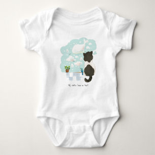[Custom] A Cat's Day - My Sister/Brother has Tail Baby Bodysuit