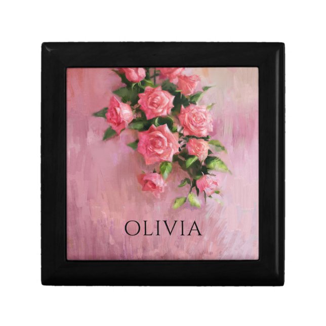 Custom A Dream in Shades of Pink Gift Box (Front)