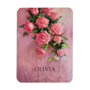 Custom A Dream in Shades of Pink Magnet